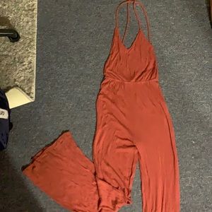 Long jumpsuit stringy